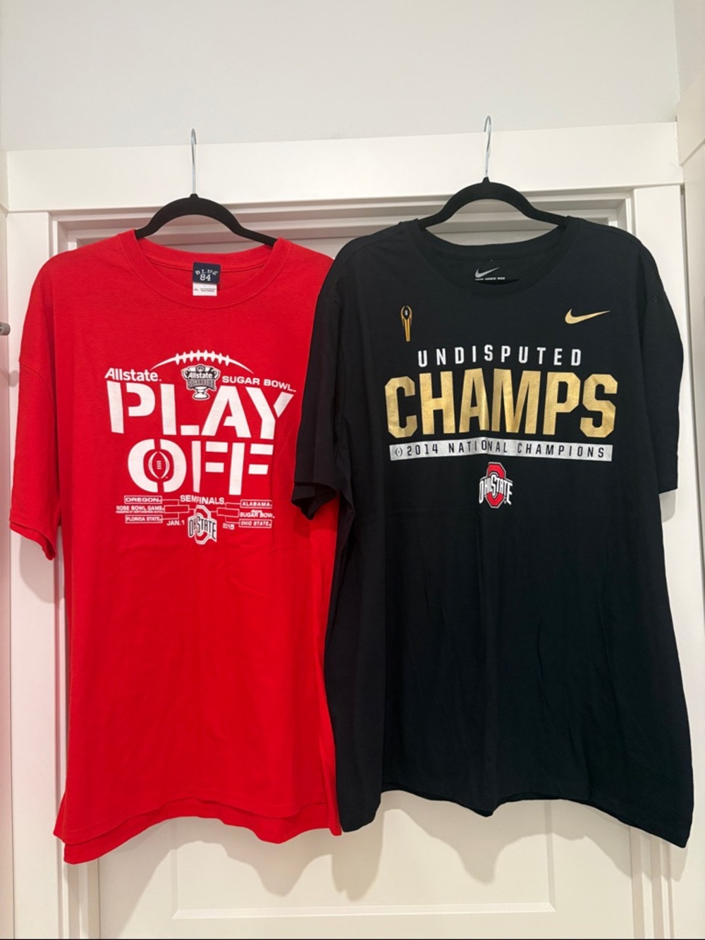 EUC Lot of 2x [Nike] & [Blue 84] Ohio State Buckeyes NCAA T-Shirts Men’s 2XL - Picture 3 of 8